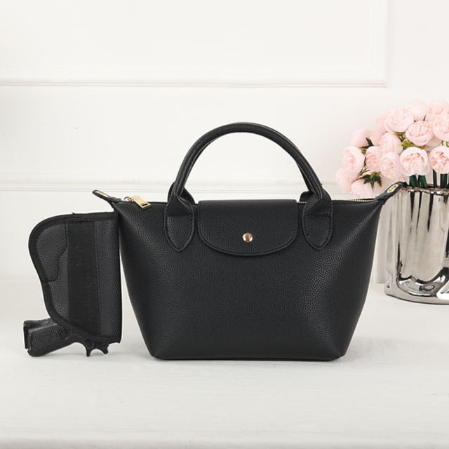 VISM  PU Leather Purse Black - Vism