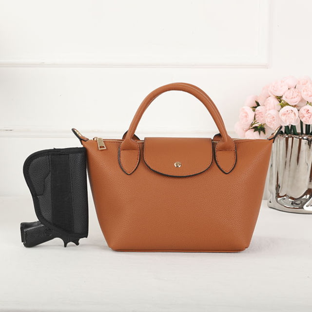 VISM  PU Leather Purse Brown - Vism