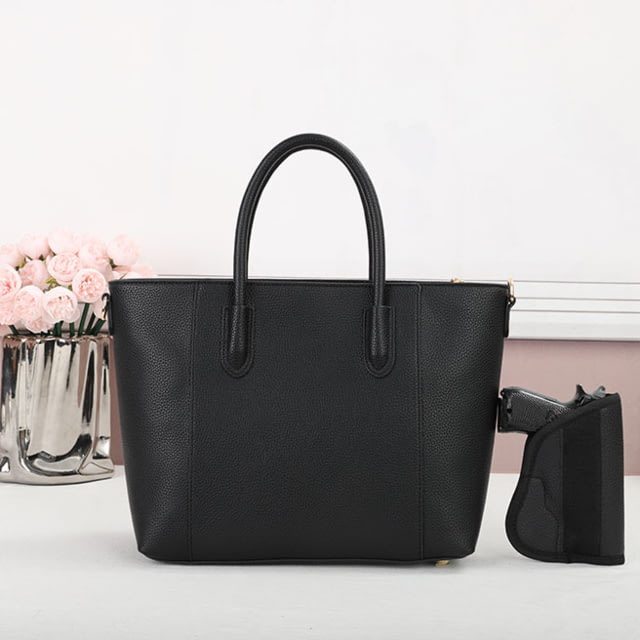 VISM  PU Leather Purse Black - Vism