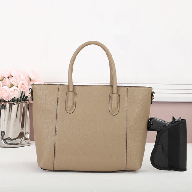 VISM  PU Leather Purse Tan - Vism