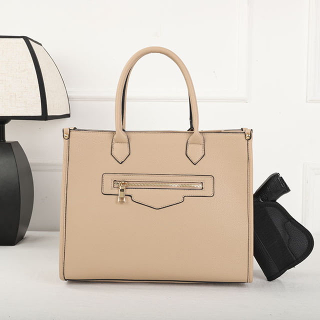 VISM  PU Leather Purse Tan - Vism