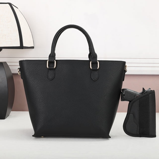 VISM  PU Leather Purse Black - Vism