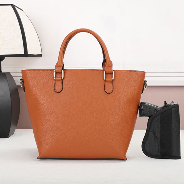 VISM  PU Leather Purse Brown - Vism