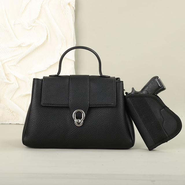 VISM  PU Leather Purse Black - Vism