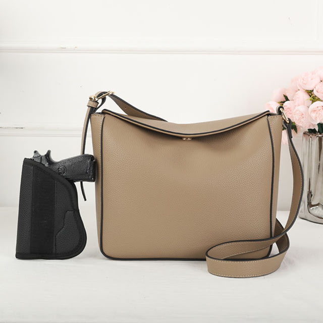 VISM  PU Leather Purse Tan - Vism