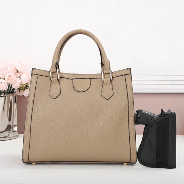 VISM  PU Leather Purse Tan - Vism