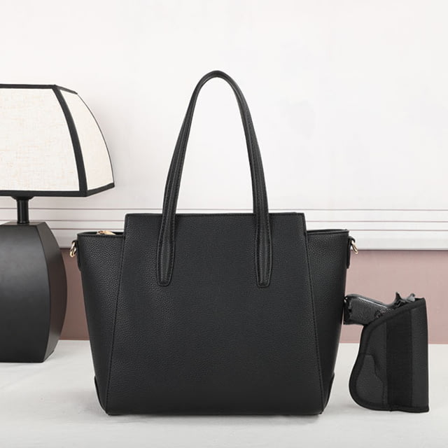 VISM  PU Leather Purse Black - Vism