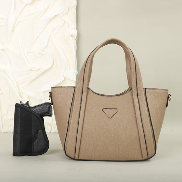 VISM  PU Leather Purse Tan - Vism