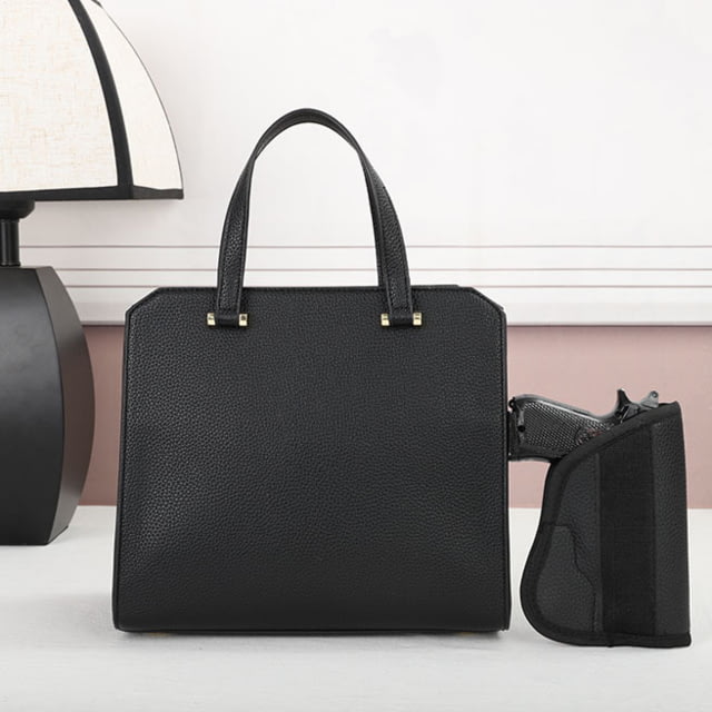 VISM  PU Leather Purse Black - Vism