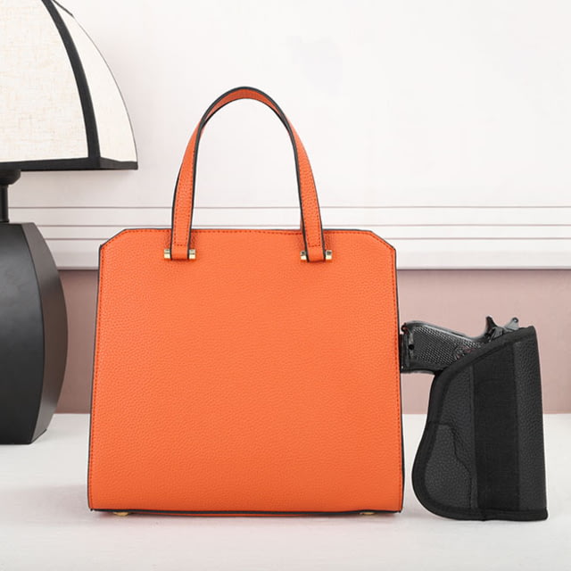VISM  PU Leather Purse Orange - Vism