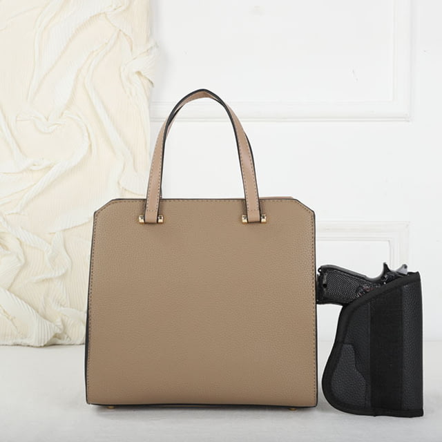 VISM  PU Leather Purse Tan - Vism