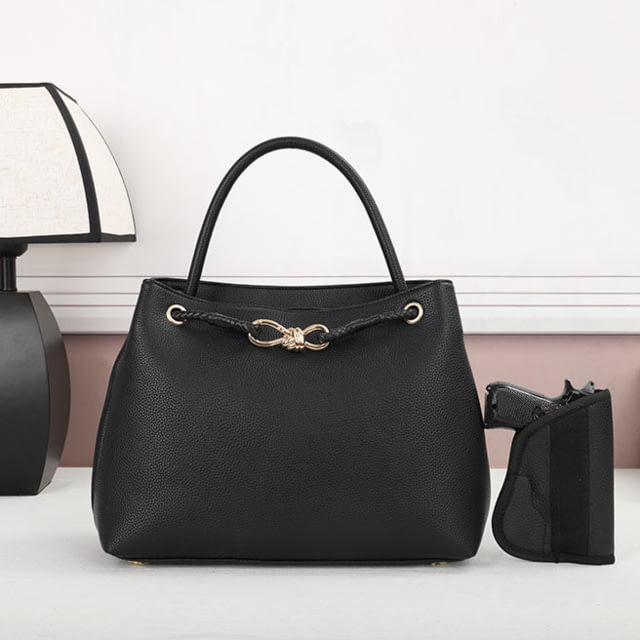 VISM BW855 PU Leather Purse Black - Vism