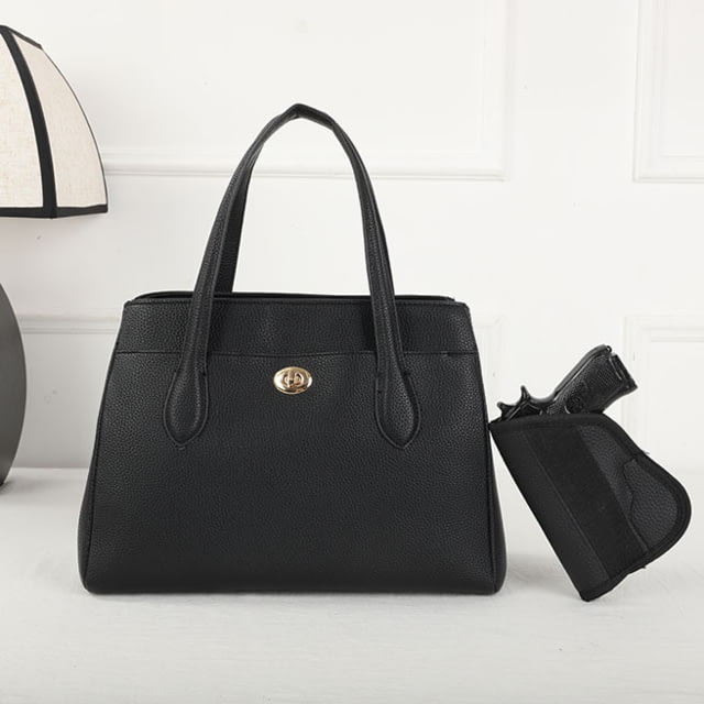 VISM  PU Leather Purse Black - Vism