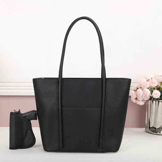VISM  PU Leather Purse Black - Vism