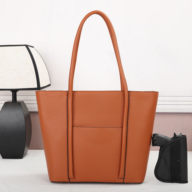 VISM  PU Leather Purse Brown - Vism
