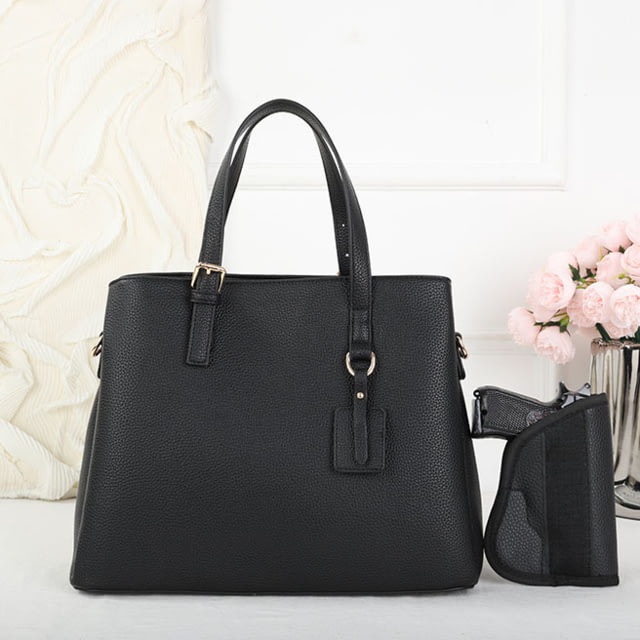 VISM  PU Leather Purse Black - Vism