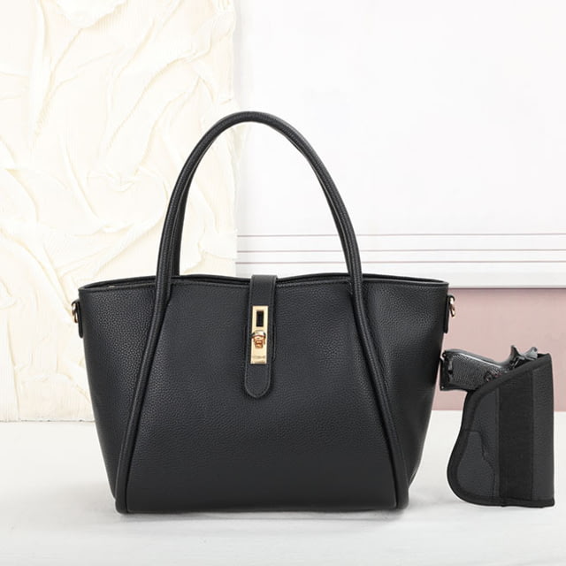 VISM  PU Leather Purse Black - Vism