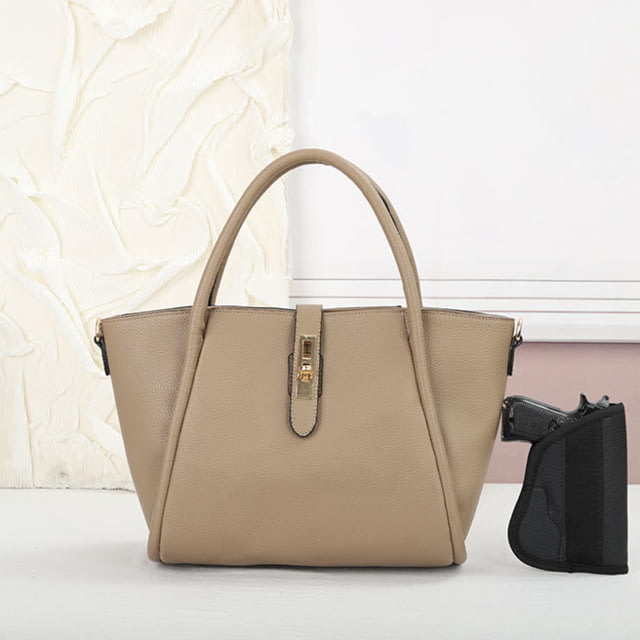 VISM  PU Leather Purse Tan - Vism