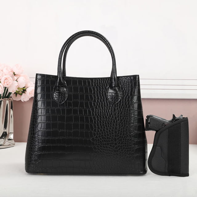 VISM  PU Leather Purse Black - Vism