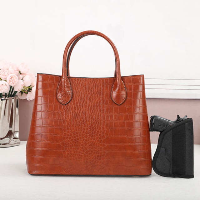 VISM  PU Leather Purse Brown - Vism