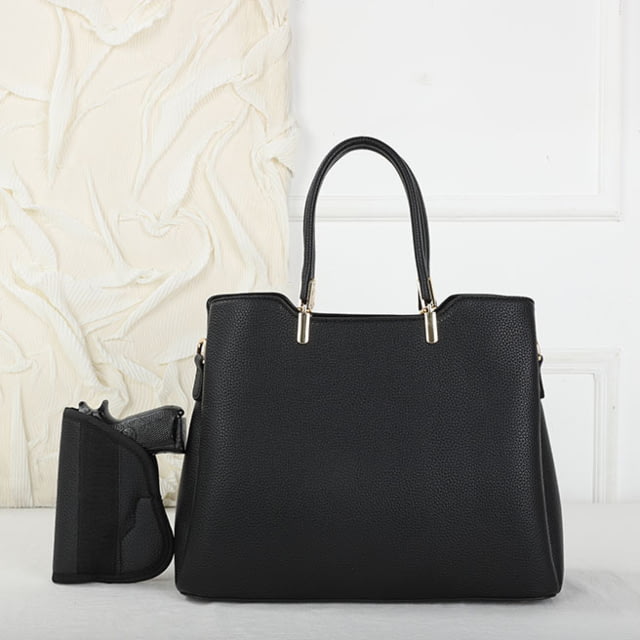 VISM  PU Leather Purse Black - Vism