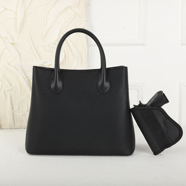 VISM  PU Leather Purse Black - Vism