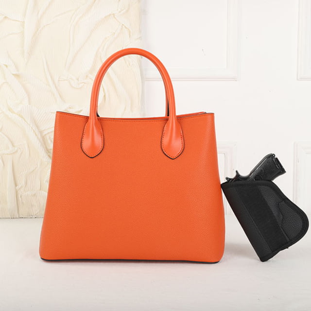 VISM  PU Leather Purse Orange - Vism