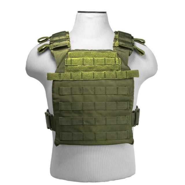 Vism By Ncstar Fast Plate Carrier for 10x12in Plates Green - Vism