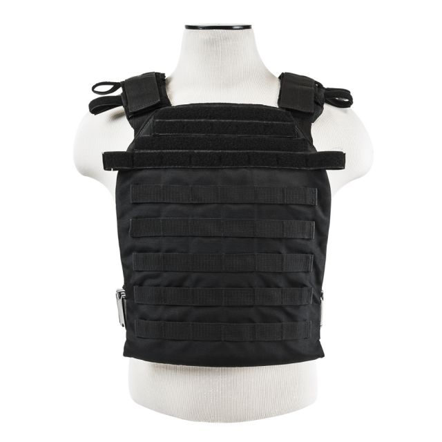 Vism By Ncstar Fast Plate Carrier for 11x14in Plates Black - Vism