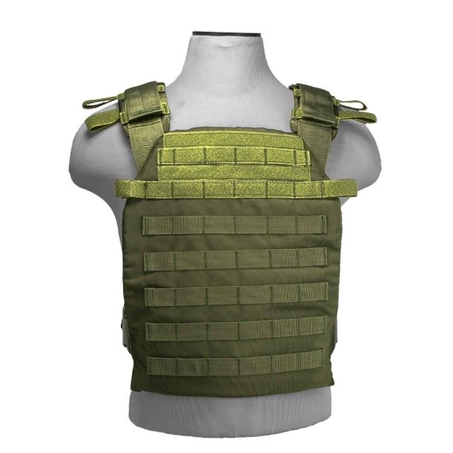 Vism By Ncstar Fast Plate Carrier for 11x14in Plates Green - Vism