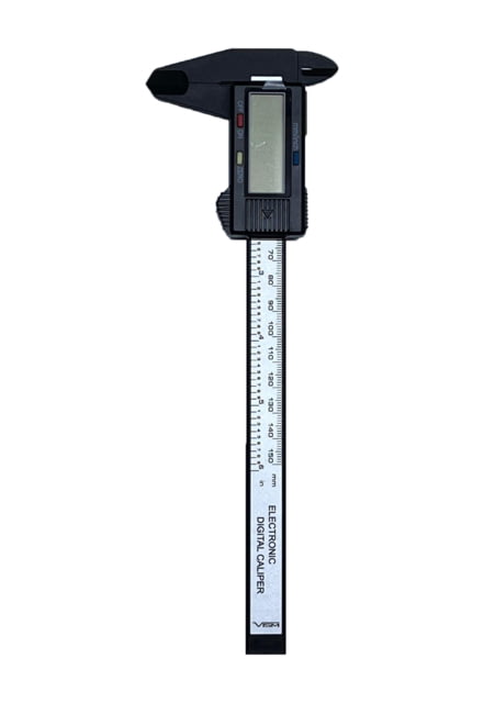 VISM Digital Electronic Caliper w/ LCD Screen Black - Vism