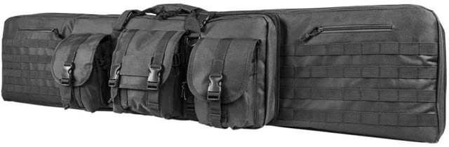 VISM Double 52in Carbine Case Urban Gray - VSM Gun Cases