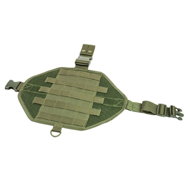 Vism Drop Leg Molle Panel/Green - Vism