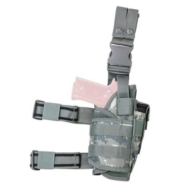 VISM Drop Leg Holster System Right Hand Digital Camo - Vism