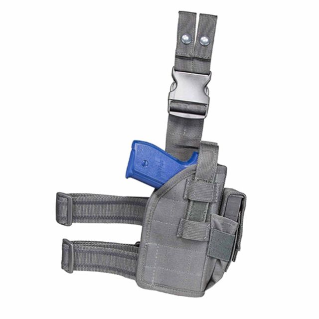 VISM Drop Leg Holster System Right Hand Urban Gray - Vism