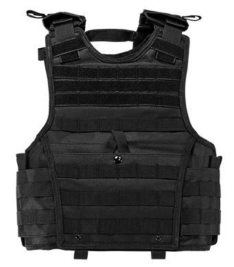 Vism Expert Plate Carrier Vest Black Small - Vism