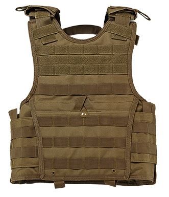 Vism Expert Plate Carrier Vest 2XL Tan - Vism