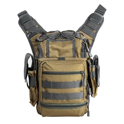 VISM First Responders Utility Bag Tan w/U.Gray - Vism