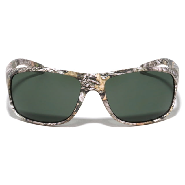 VISM Grip Temple Square Sunglasses Camo Frame Black Lens Camo - Vism