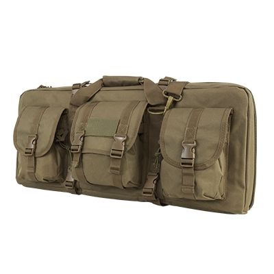 VISM Heavy Duty Deluxe AR15/AK Carbine Pistol Case 28in Tan - Vism