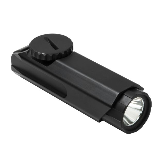 VISM KeyMod LED Weapon Flashlight CR123A 200 Lumens Black - Vism