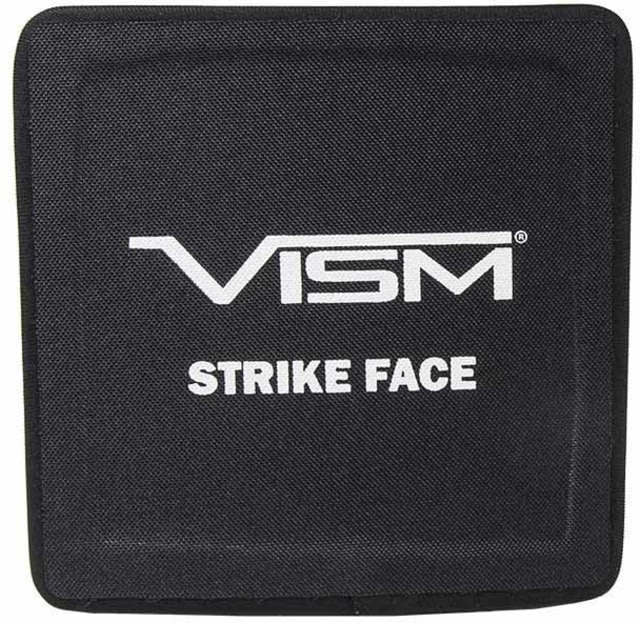 VISM LVL IV Ceramic/PE Ballistic Plate 6X6 Curved Side Black - VSM Gun Cases