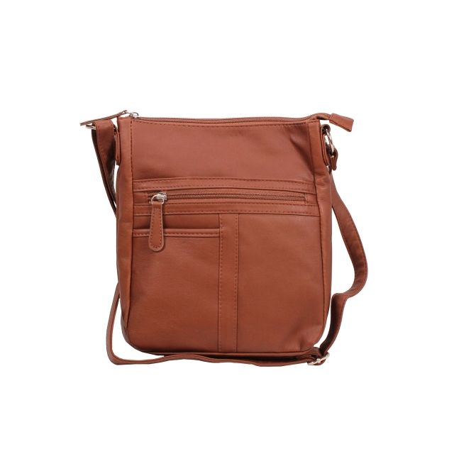 Vism Messenger Crossbody Bag Brown - Vism