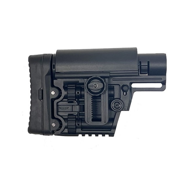 VISM Modular Precision Mil-Spec Buttstock Black - VSM Gun Cases