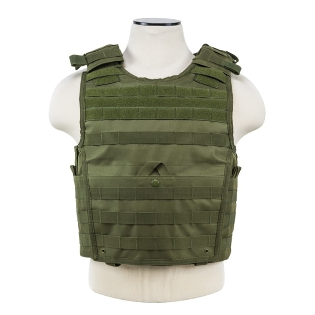 VISM MOLLE Expert Plate Carrier Vest Green - Vism