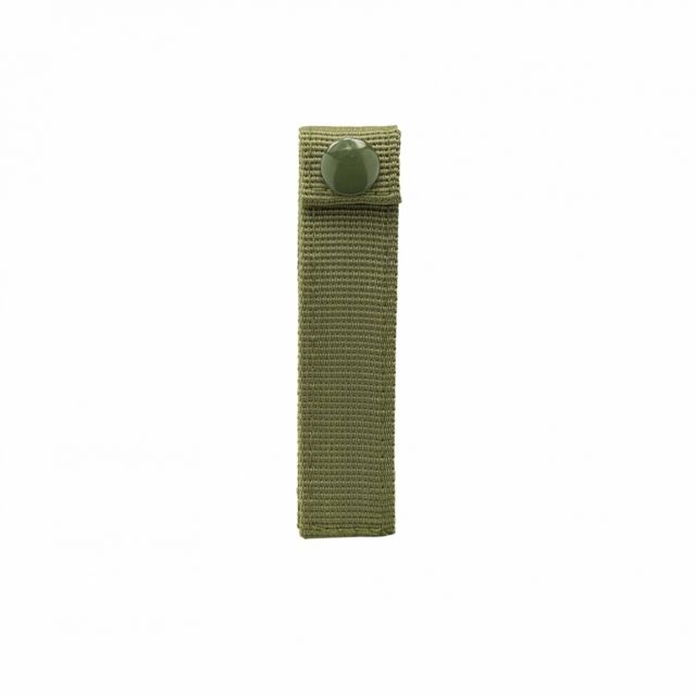 VISM Molle Small 4in Thumb Snap Straps 4 Pack Green