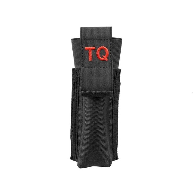 VISM Molle Tourniquet w/ Elastic Flap Black - Vism