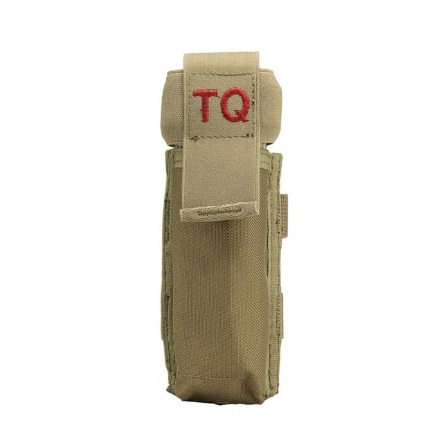 VISM Molle Tourniquet w/ Elastic Flap Tan - Vism
