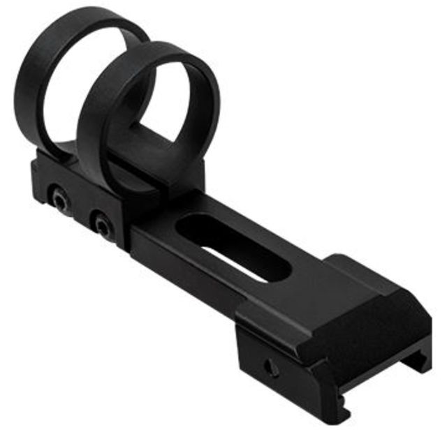 Vism Picatin ny 1in Extended Ring Mount Black - Vism