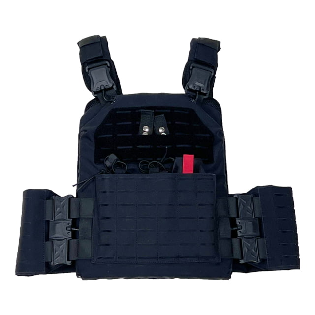 VISM Quick Release Laser Cut Plate Carrier 11x14in Black - Vism